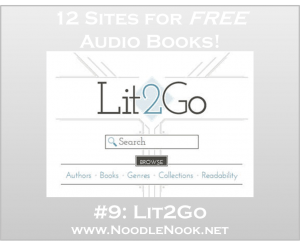 12 Sites for FREE Online Audiobooks! www.NoodleNook.Net