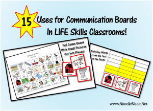 15 Uses for Communication Boards- NoodleNook.Net