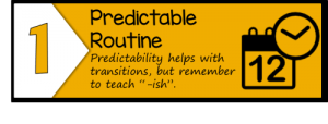 5 Must Dos with LIFE Skills Students-Predictable Routine- NoodleNookNet
