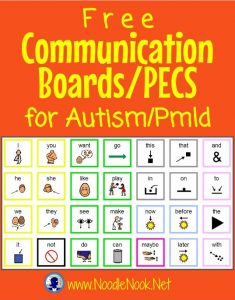 FREE Communication Boards/PECS for Autism and AAC