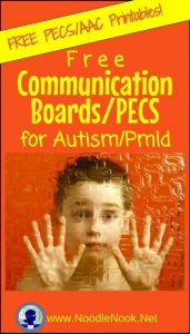 Free Communication Boards-PECS for Autism from NoodleNook - Great, Great, Great