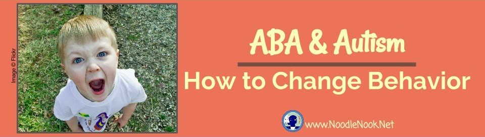 ABA and Autism- How to change behavior with a FREE A-B-C Data Sheet by NoodleNook.Net