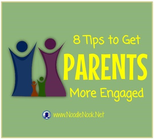 Engaging Parents in the Classroom via NoodleNook.Net- Great Parent/Student Survey to use!