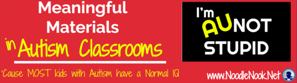 Meaningful Materials in Autism Classrooms- Presume Competence!