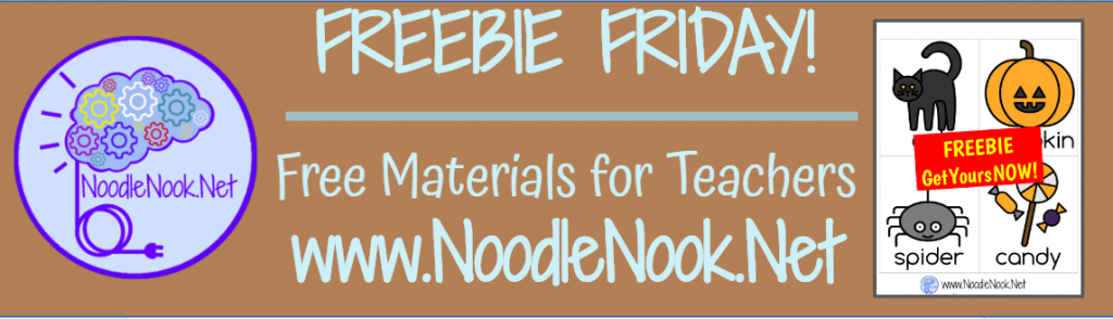 Freebie Friday from NoodleNook