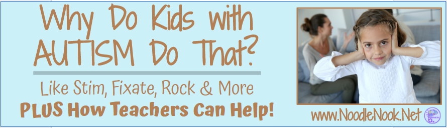 Why Do Kids with Autism Kids Do That? Plus Teacher Tips to Help!