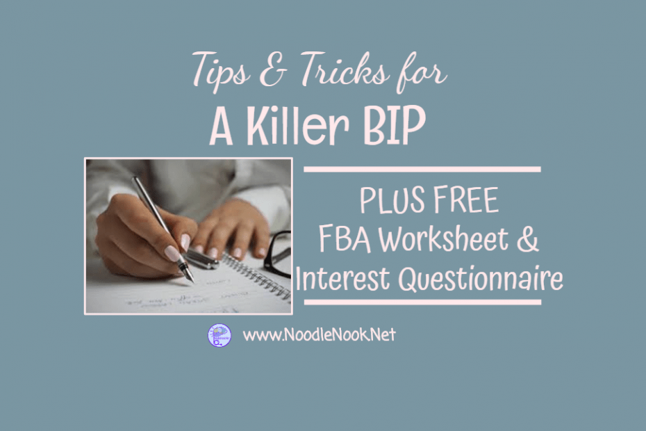 Tips and tricks to write a killer BIP! Great help with free printables.