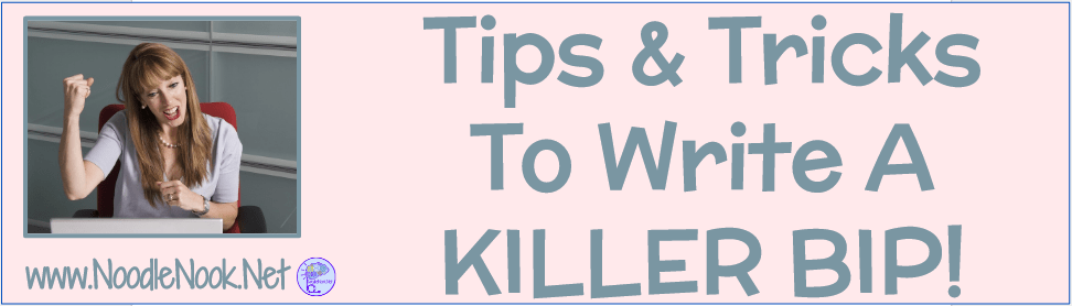 Tips and tricks to write a killer BIP! Great help with free printables. YAY!