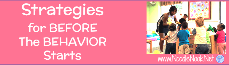 Need tools to calm a student with Autism down before bad behaviors start? Here is a list of behavior strategies that work BEFORE the behavior!