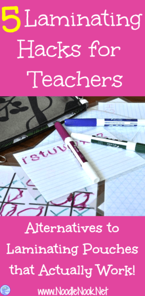 Laminating Hacks For Teachers