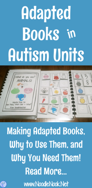 Using Adapted Books for Autism Units PLUS FREE books for you!