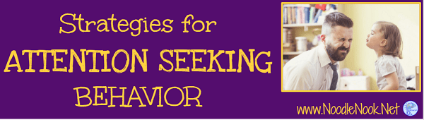 Attention behaviors got you frustrated? Here are simple to implement strategies for attention seeking in the classroom...