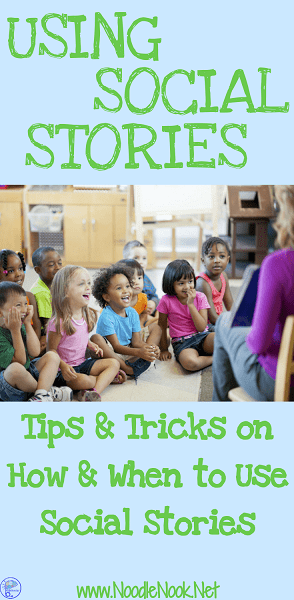 Using social stories can be super helpful in the classroom to teach target behaviors, improve social situations, and deliver direct instruction on functional skills. Read more on using social stories in your classroom.
