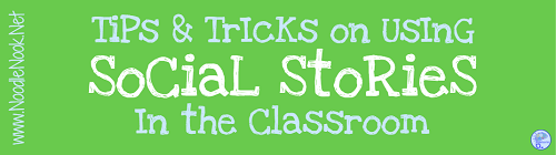 Using social stories can be super helpful in the classroom to teach target behaviors, improve social situations, and deliver direct instruction on functional skills. Read more on using social stories in your classroom.