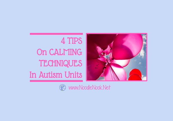 Are you needing some doable tips and tricks for implementing calming techniques for students with Autism? This can help you get it going in your classroom!