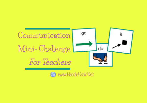 If there was a simple thing you could do to help your student communicate better, wouldn’t you? Here it is- a communication mini-challenge for teachers in Autism units...