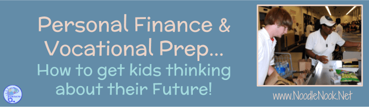 How to use personal finance in a vocational training class to address transition needs after and IEP meeting when parents are worried about what's next. So helpful to get kids thinking about their futures.