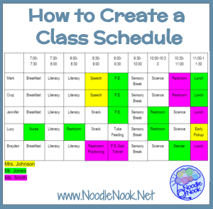 Autism classroom schedules are tough. Most students who are in self-contained, Autism Units, or severe-mod classrooms need visual schedules and benefit from a posted classroom schedule. Here are some tips and tricks to setting yours up right the first time.