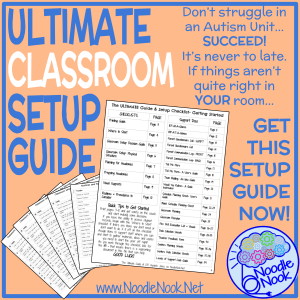 Ultimate Sped Classroom Setup Guide and Supporting Documents