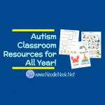 Autism Classroom Resources for All Year- Themed Monthly Units for Centers or Work Systems