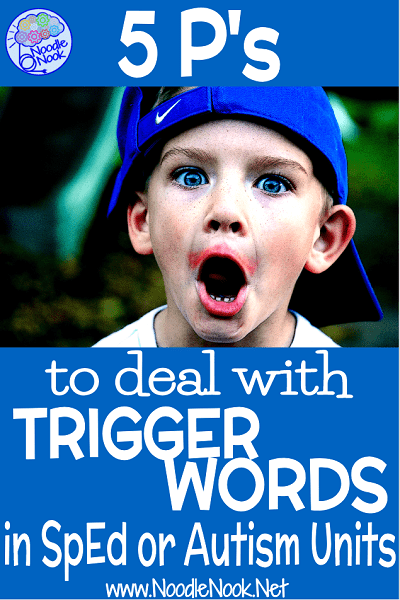 Some kids have trigger words or words that start a chain of bad behavior. Read more about dealing with trigger words and changing inappropriate behavior?