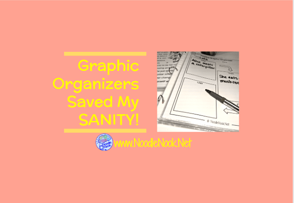 Universal Graphic Organizers SAVED my SANITY in my SpEd classroom and later in my Autism Unit. If you are looking for easy, print and go activities that are meaningful and functional, read more about how GOs can work for you!