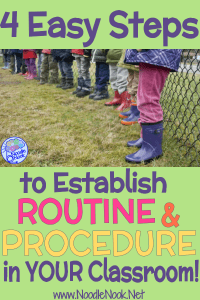 If you are in a structured classroom, then you absolutely need to have good routines and procedures in place. Read more on how to establish routine and procedures in Autism Units.