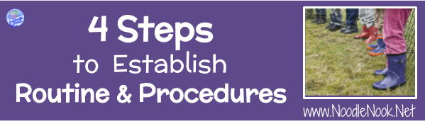 If you are in a structured classroom, then you absolutely need to have good routines and procedures in place. Read more on how to establish routine and procedures in Autism Units.