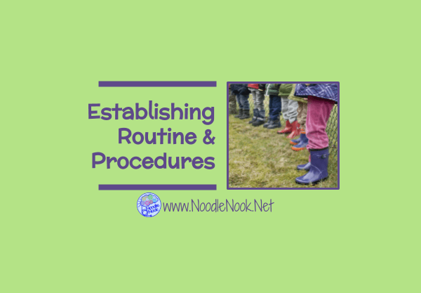If you are in a structured classroom, they you absolutely need to have good routine and procedures in place. Read more on how to establish routine and procedures in Autism Units.