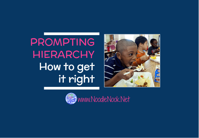 Prompting Hierarchy - Using Cues and Prompts the right way
