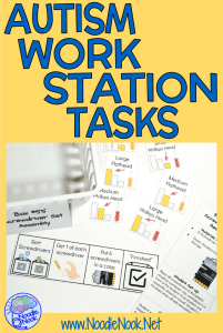 Are you thinking about setting up some Autism workstation tasks but not so sure if they will work with your students? Here are a few great reasons to set up some task boxes for Autism Units, SpEd or Life Skills classroom.