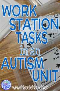 Are you thinking about setting up some Autism workstation tasks but not so sure if they will work with your students? Here are a few great reasons to set up some task boxes for Autism Units, SpEd or Life Skills classroom.