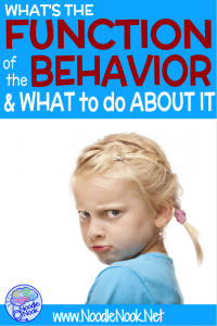 Dealing with behaviors in your Autism unit or Special Ed classroom? Listen to learn the definition of the function of behavior, how to do a behavior analysis, and get a free data sheet. Once you know why the behavior happens, you can decide what to do about it... like using effective replacement behaviors.  Listen now to learn more. 