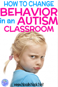 Dealing with behaviors in your Autism unit or Special Ed classroom? Listen to learn the definition of the function of behavior, how to do a behavior analysis, and get a free data sheet. Once you know why the behavior happens, you can decide what to do about it... like using effective replacement behaviors.  Listen now to learn more. 