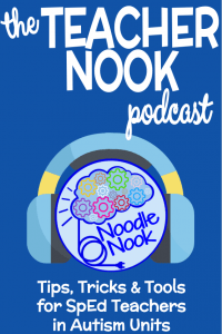 The Teacher Nook with Ayo Jones of NoodleNook.Net is all about behaviors, communication, vocational training, and academics in SpEd classrooms and Autism Units.