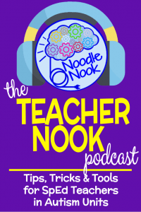 The Teacher Nook with Ayo Jones of NoodleNook.Net is all about behaviors, communication, vocational training, and academics in SpEd classrooms and Autism Units.