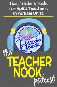 The Teacher Nook with Ayo Jones of NoodleNook.Net is all about behaviors, communication, vocational training, and academics in SpEd classrooms and Autism Units.