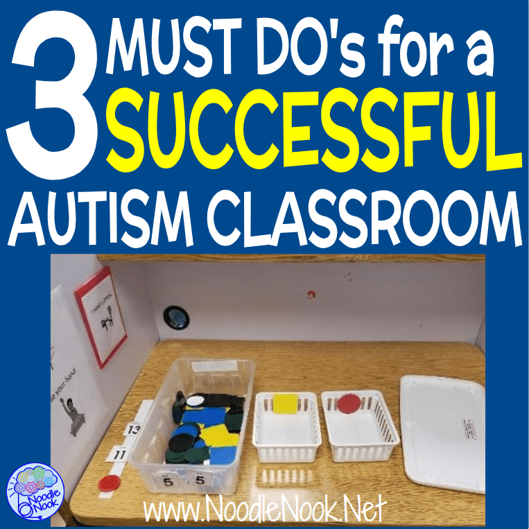 If you are looking for a checklist of ideas to set up your behavior or Autism classroom then we have the three essential MUSTs to guarantee your classroom setup success from guest blogger Liz Moreland-Mason from SpEd resources. Read more at Noodle Nook about Autism Classroom Setup Essentials…