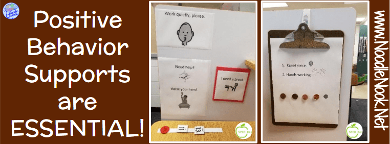 Looking for a checklist of ideas to set up your behavior or Autism classroom then we have the three essential MUSTs to guarantee your classroom setup success from guest blogger Liz Moreland-Mason from SpEd resources. Read more at Noodle Nook about Autism Classroom Setup Essentials…