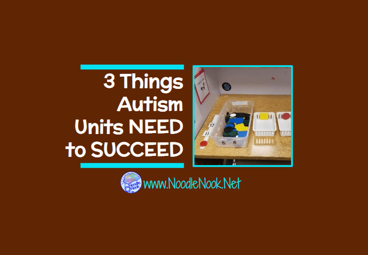 If you are looking for a checklist of ideas to set up your behavior or Autism classroom then we have the three essential MUSTs to guarantee your classroom setup success from guest blogger Liz Moreland-Mason from SpEd resources. Read more at Noodle Nook about Autism Classroom Setup Essentials…