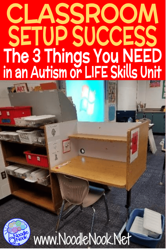 If you are looking for a checklist of ideas to set up your behavior or Autism classroom then we have the three essential MUSTs to guarantee your classroom setup success from guest blogger Liz Moreland-Mason from SpEd resources. Read more at Noodle Nook about Autism Classroom Setup Essentials…