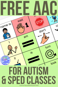 Visual Schedules, Token Boards, Rule Cards, and AAC boards- Free Printable Visuals for Autism and SpEd