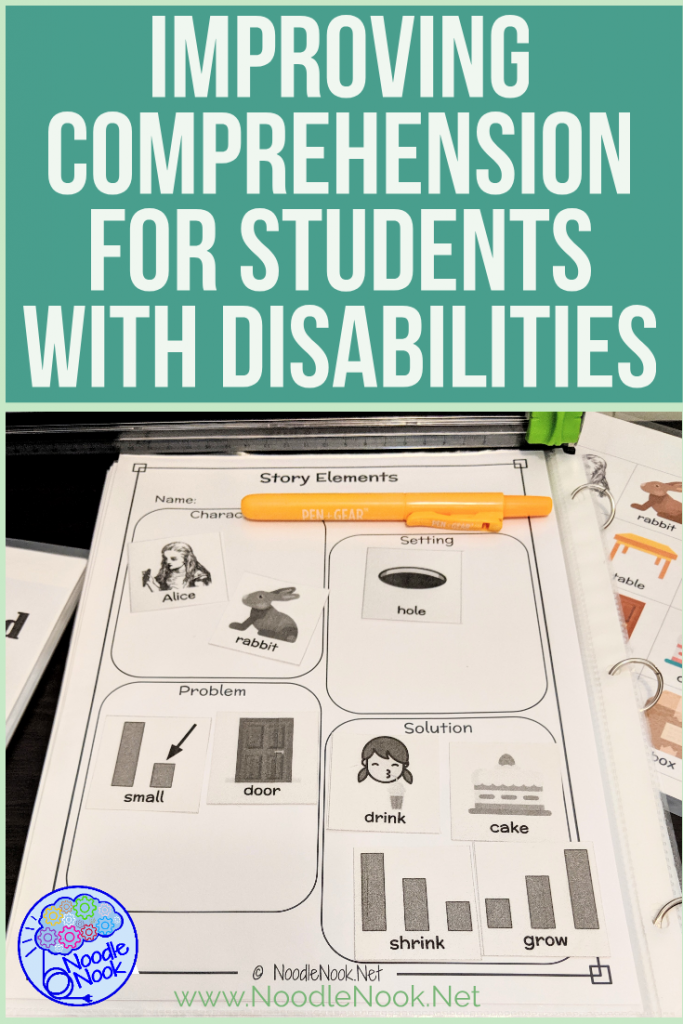 5 Benefits of Graphic Organizers in a SpEd Room. Tips on improving comprehension in SpEd specifically for students with significant disabilities using graphic organizers. 