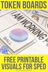 Visual Schedules, Token Boards, Rule Cards, and AAC boards- Free Printable Visuals for Autism and SpEd