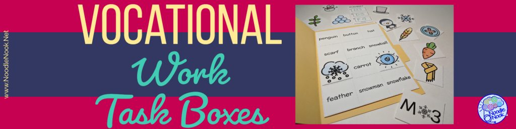 Free Task Boxes for Special Education - Positively Learning