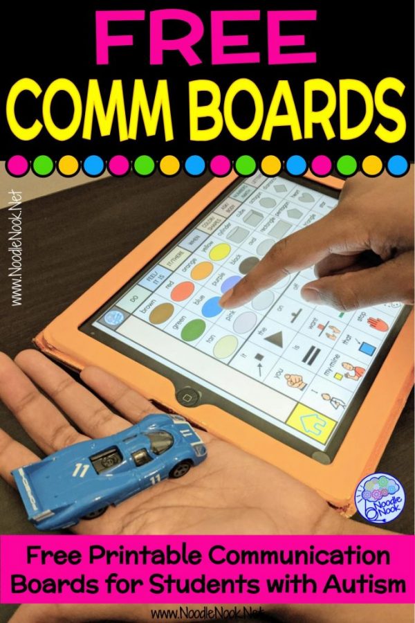 Free Communication Boards Autism | NoodleNook.Net