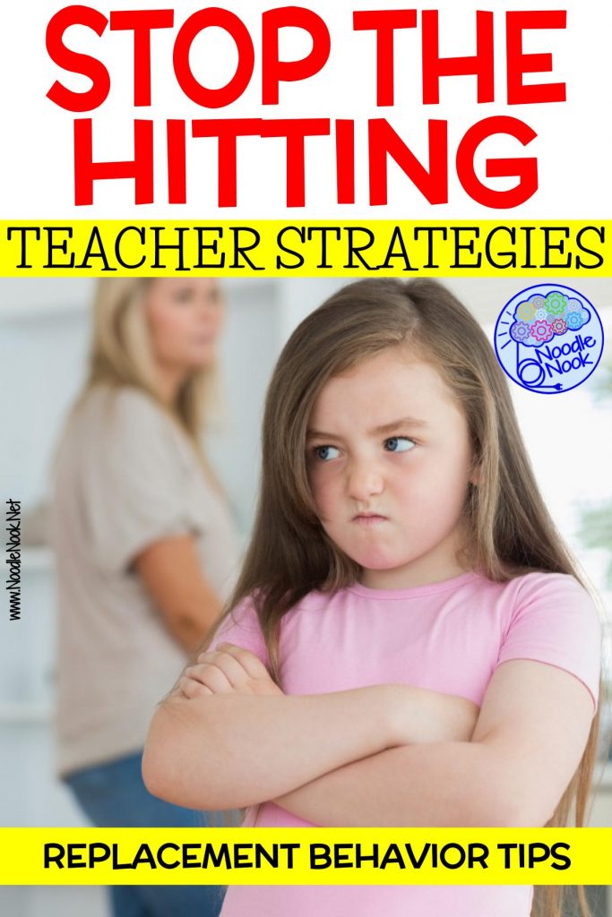 Stop the Hitting- Teacher strategies for Replacement Behavior