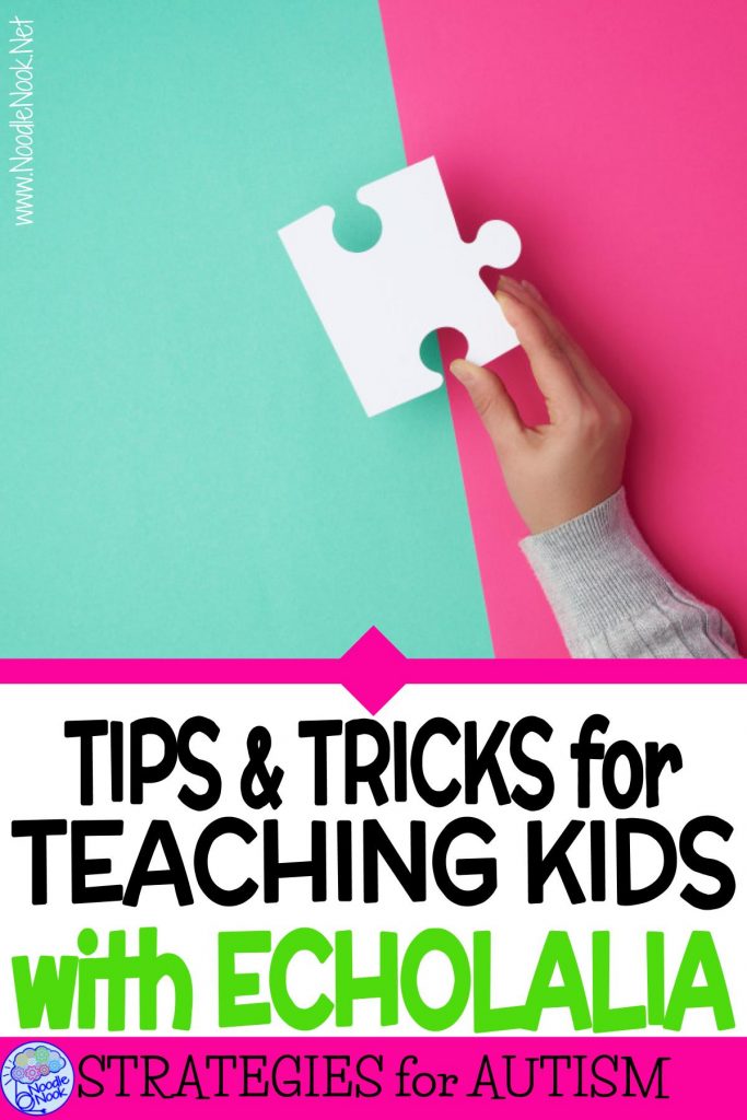 Tips and Tricks for Teaching Kids with Echolalia