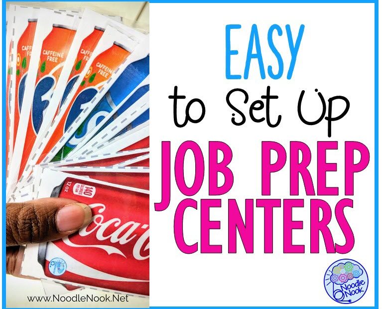 Unbelievably Easy to Set Up Job Prep Activities