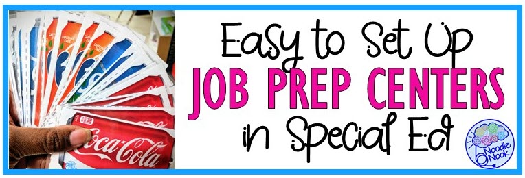 Unbelievably Easy to Set Up Job Prep Activities